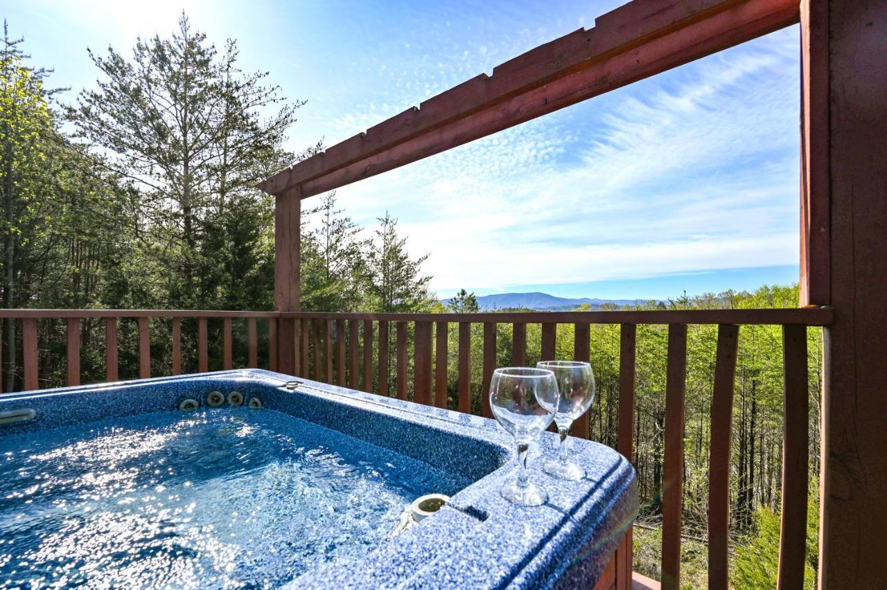 Private Mountain Cabin, Hot Tub Escape In The Smokies, With The View Севьервилл Экстерьер фото